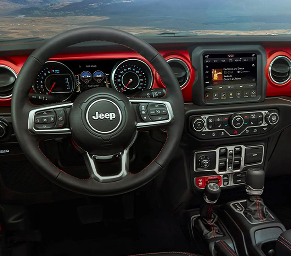 2023 Jeep Gladiator interior