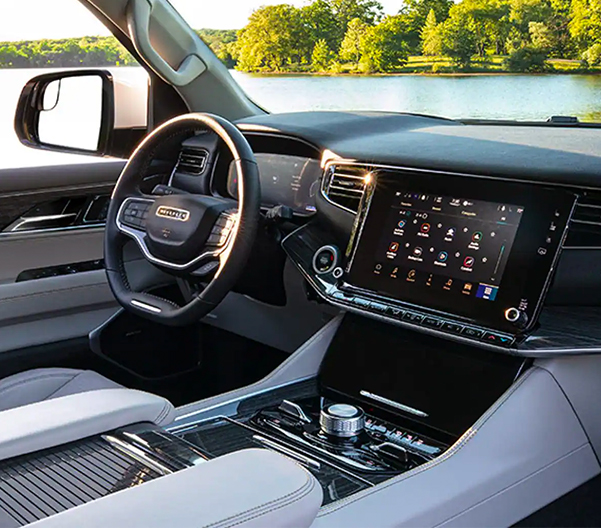 2023 WAGONEER interior dashboard