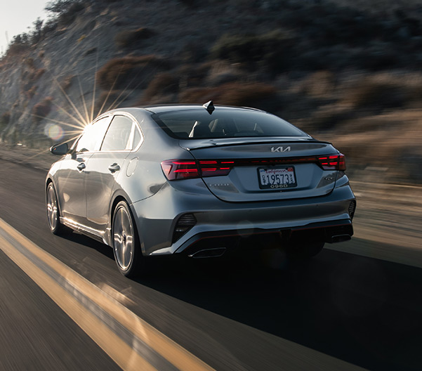 2023 Kia Forte rear view