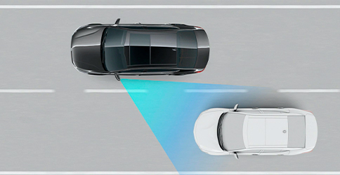 2023 Kia Forte Blind-Spot Collision-Avoidance Assist.