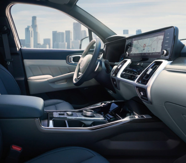 2023 Kia Sorento Hybrid Interior Front Seats Side View