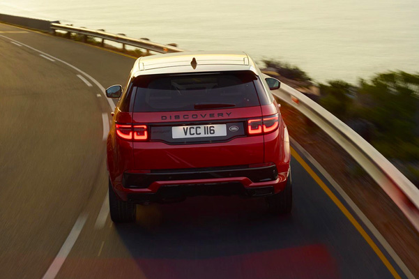 Discovery Sport R-Dynamic Driving Around Corner