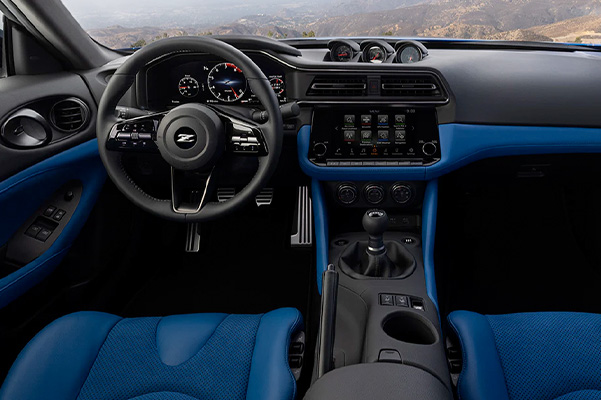 2023 Nissan Z Interior View Of Driver-Oriented Cockpit