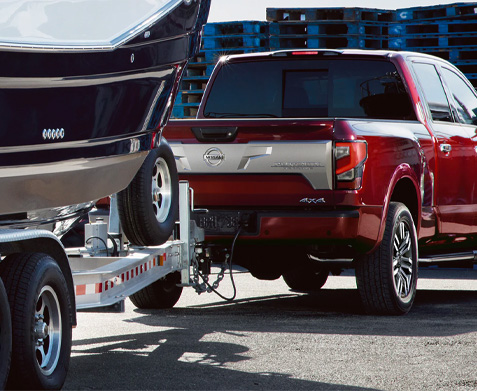 2023 Nissan Titan Towing capability