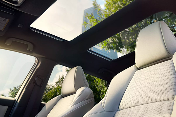 2023 Toyota bZ4X interior sunroof