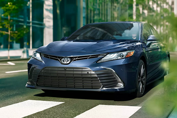 2023 Toyota Camry driving on street