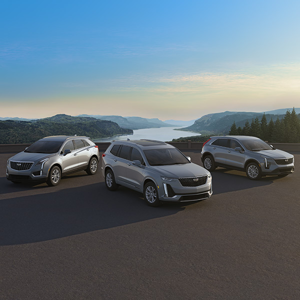 Cadillac XT4, XT5 and XT6 lineup