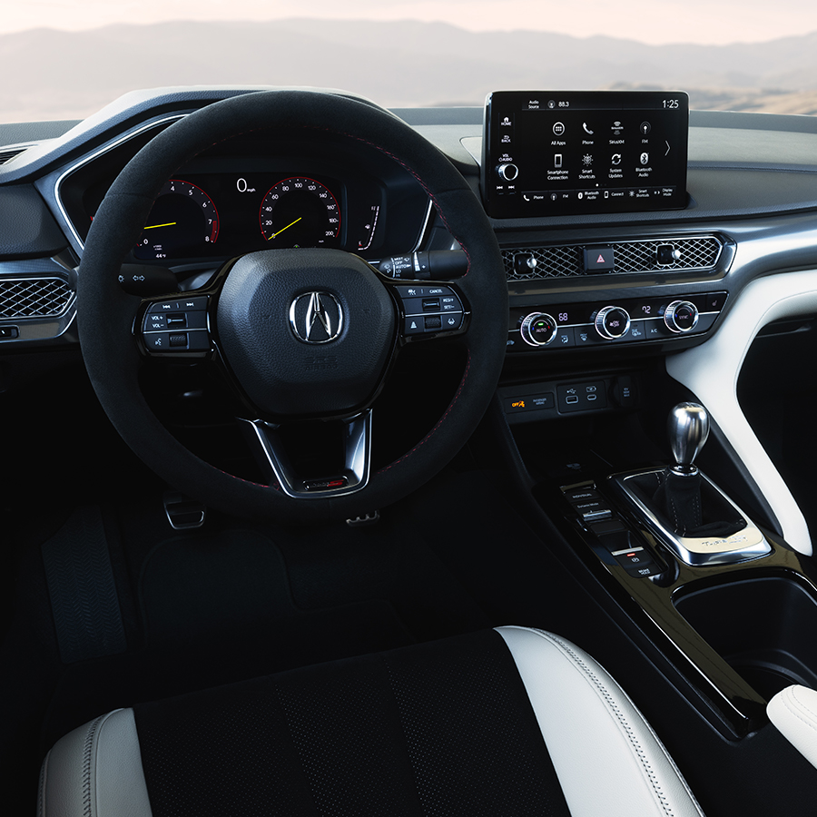 2024 Acura Integra Type S - Shown with Accessory Steering Wheel and Shift Knob