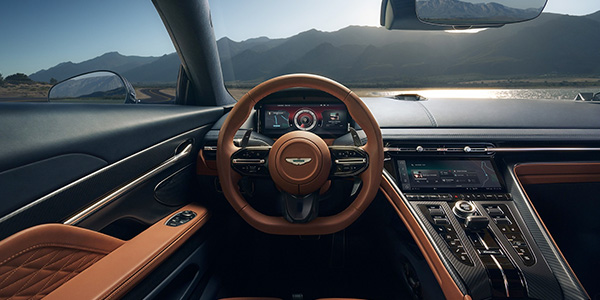 Aston Martin DB12 interior wheel