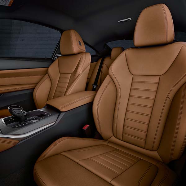 Interior shot of 2024 BMW 4 Series