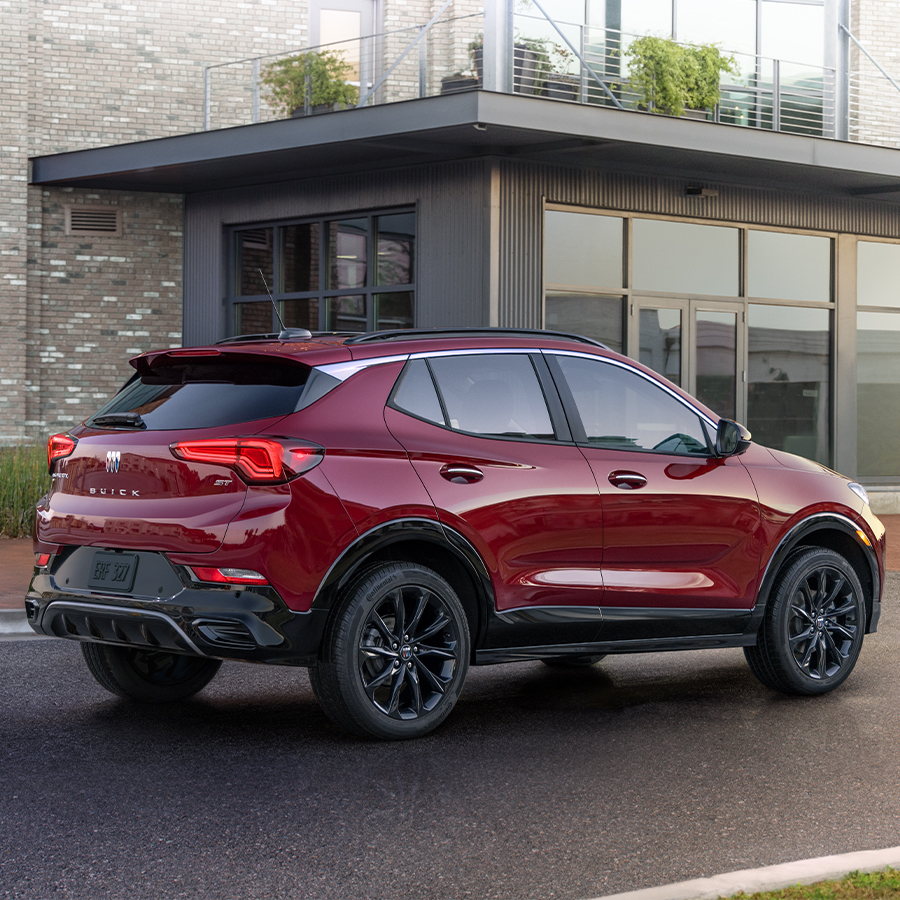 A 3/4 side view of the 2024 Buick Encore GX