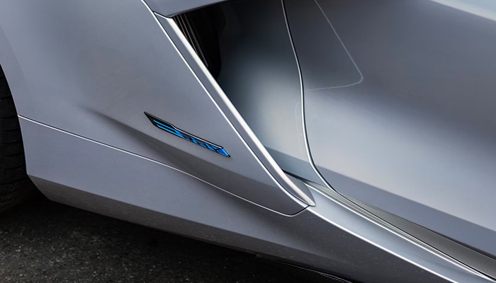 The 2024 Chevy Corvette E-Ray intake