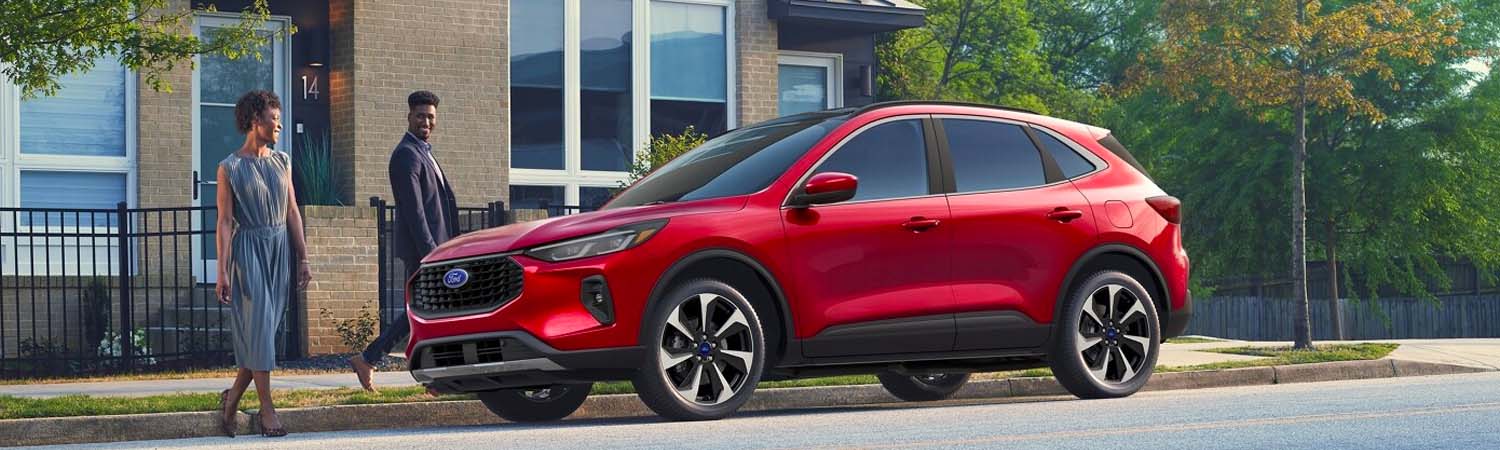 2024 Ford Escape parked on a street