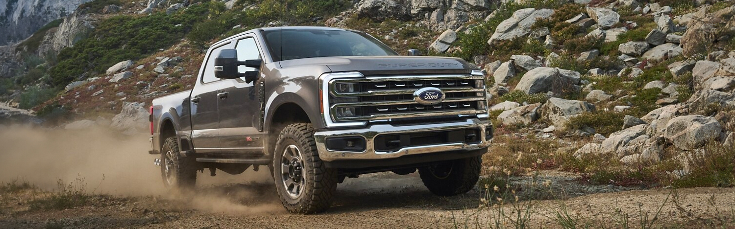 2024 Ford Super Duty offroading