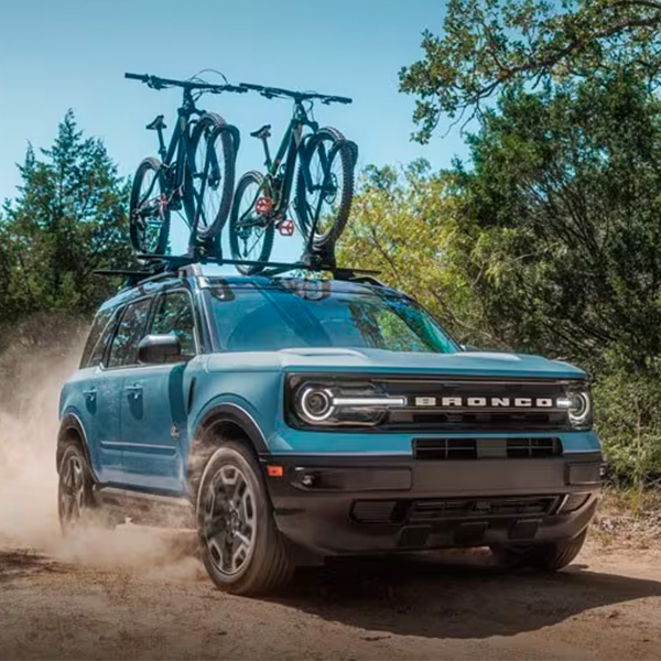 2024 Ford Bronco Sport driving on a dirt road