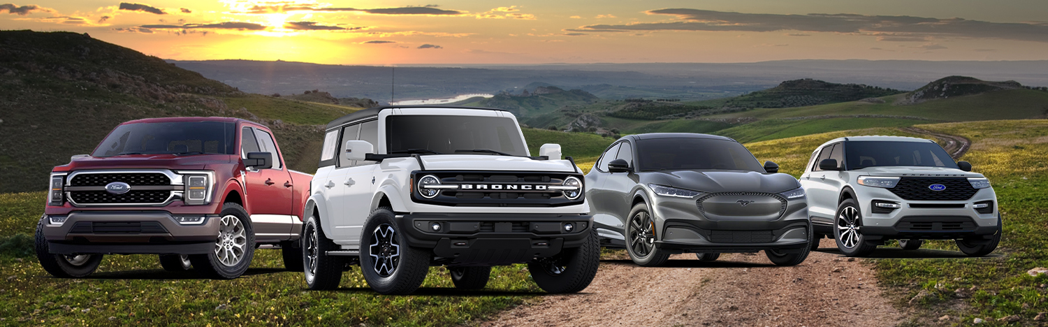 2024 Ford Lineup in Tennessee mountains