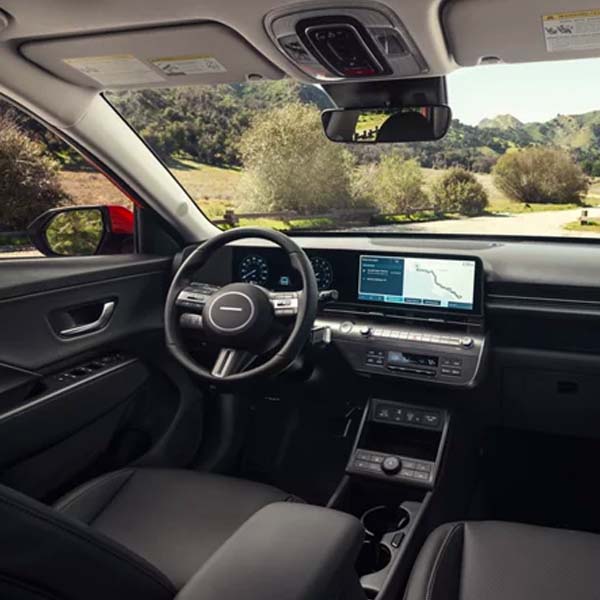 2024 Kona interior dashboard