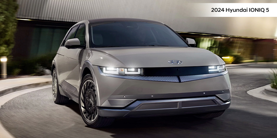 2024 IONIQ 5 front 3/4 view