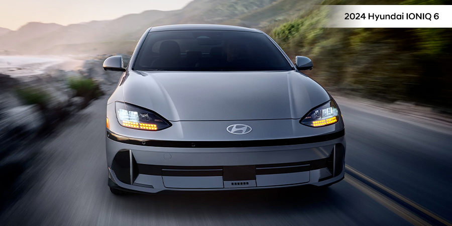 2024 IONIQ 6 front end closeup