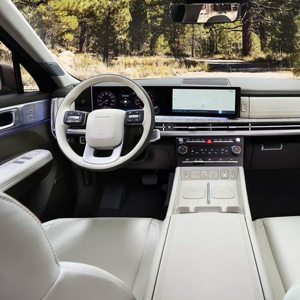 2025 Santa Fe front interior