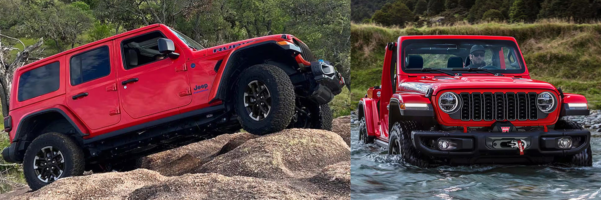 jeep wrangler hardtop before and after being taken off