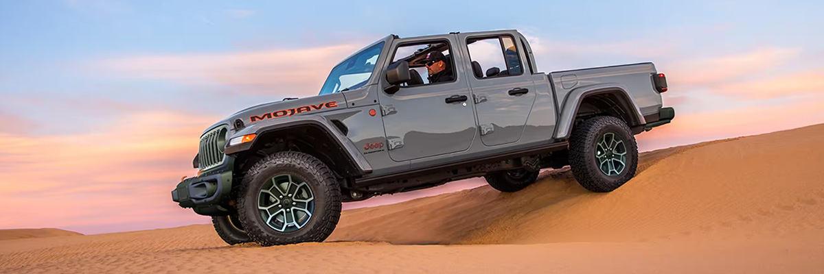 jeep gladiator with top off