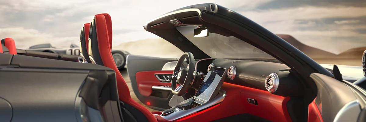 Interior or 2024 Mercedes-AMG® SL Roadster