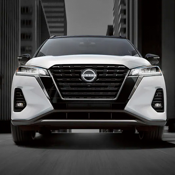 2024 Nissan Kicks view of front v-motion grille