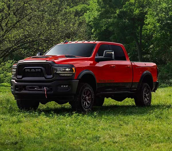 2024 Ram 2500 parked on grass in sunshine