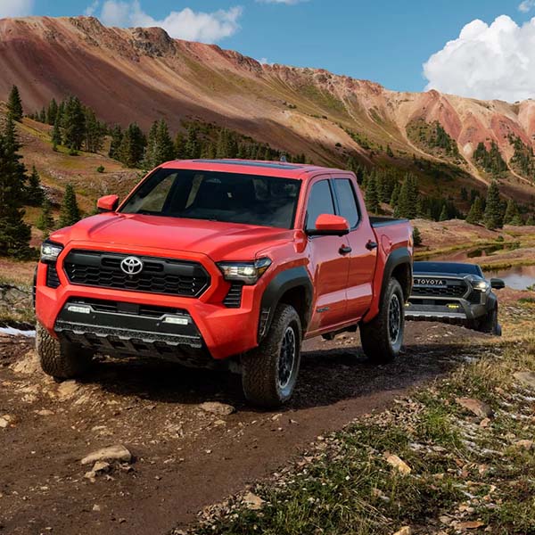 2024 Tacoma driving offroad