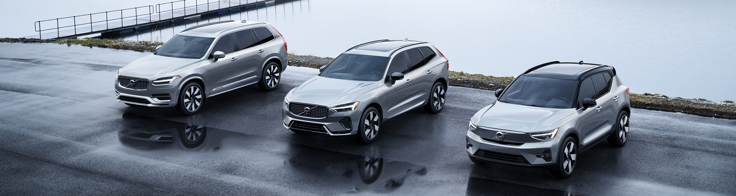 2024 Volvo SUV Lineup: XC40, XC60, XC90.