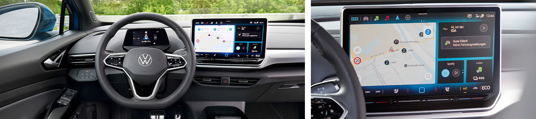 The new ID.4 dashboard and interior