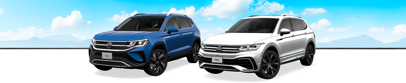 2024 Volkswagen Taos vs. Tiguan