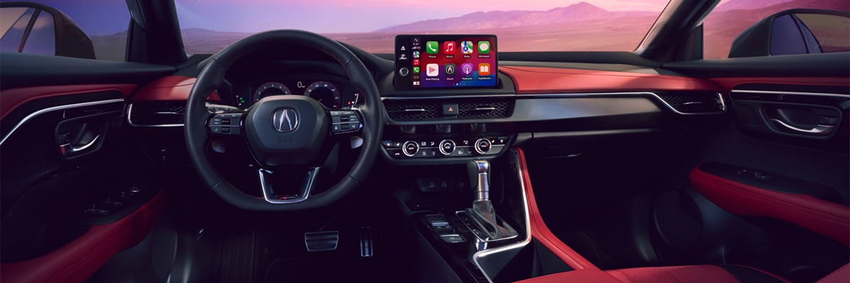 Acura 2025 ADX interior combines performance-focused design and elevated comfort for a sporty, sophisticated cabin experience.