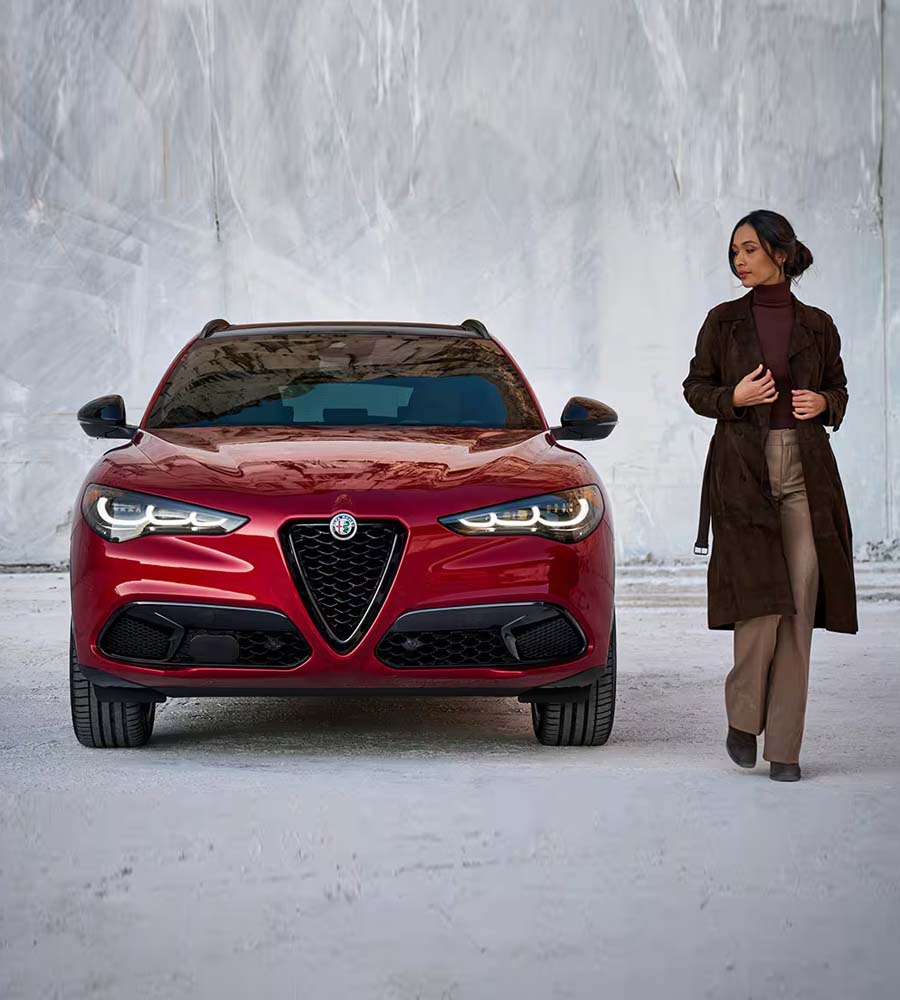 font view of the New 2025 Alfa Romeo Stelvio