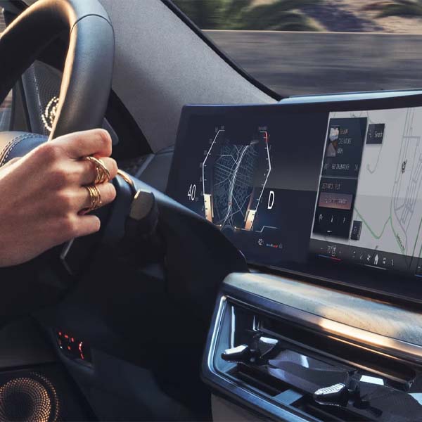 Interior dashboard of 2025 BMW X7