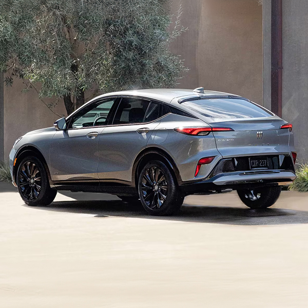 The 2025 Buick Envista Parked at a Distance While Looking Through Two Concrete Walls