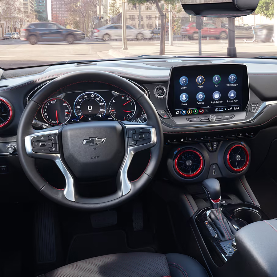 Front Interior View of 2025 Chevy Blazer