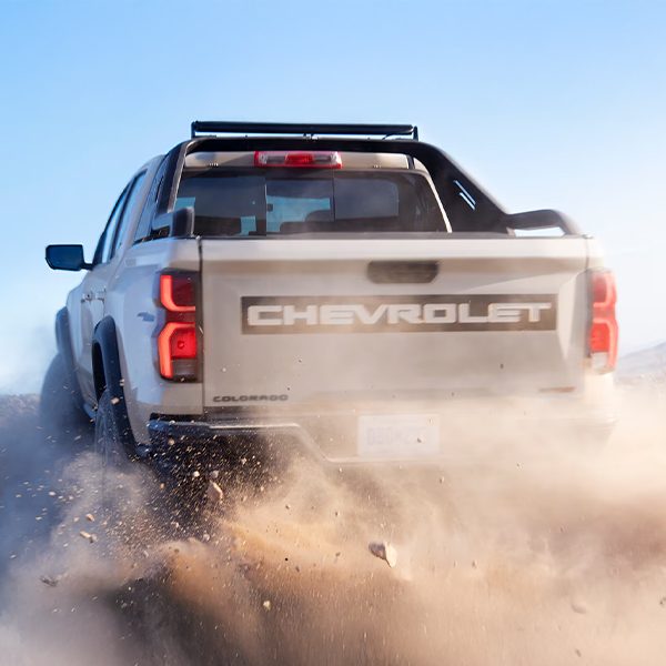 2025 Chevrolet Colorado rear 3/4 shot