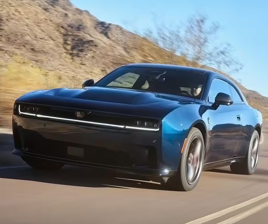 2025 Dodge Charger in motion