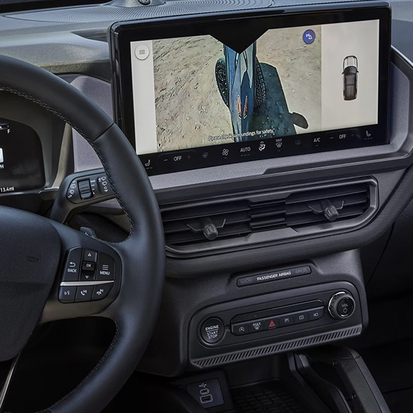 2025 Ford Bronco Sportˆ interior with steering wheel