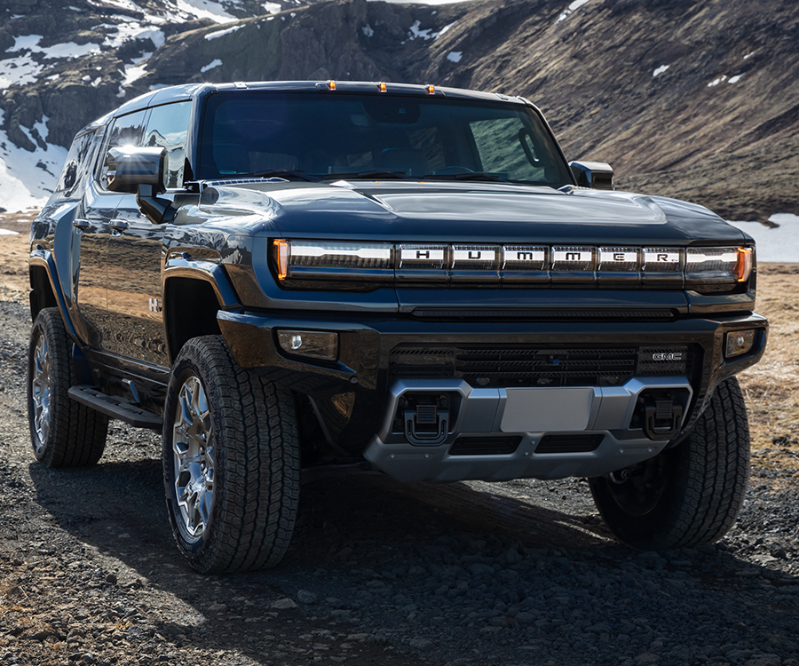 The Parked GMC HUMMER EV SUV