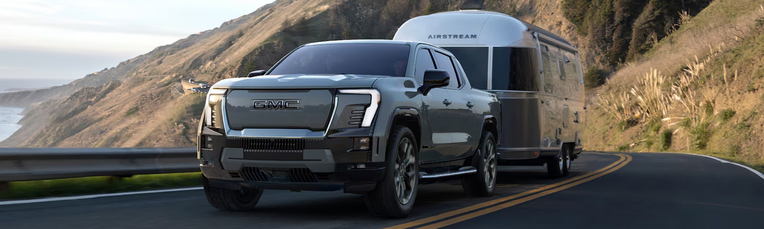 2025 GMC Sierra EV in motion