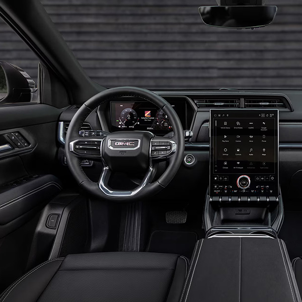 The 15 Inch Diagonal Premium GMC Infotainment System