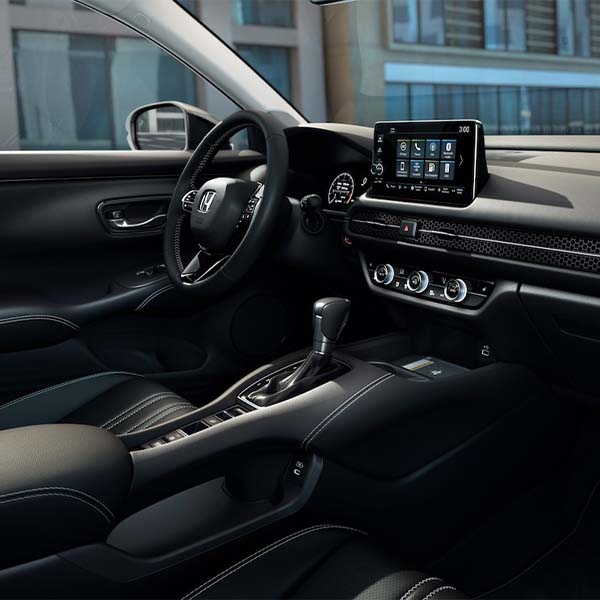 Interior view of the 2025 Honda HR-V dashboard