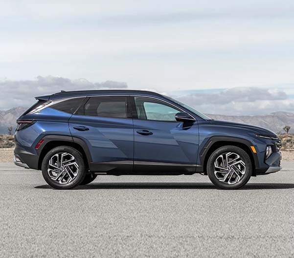 2025 Tucson side profile