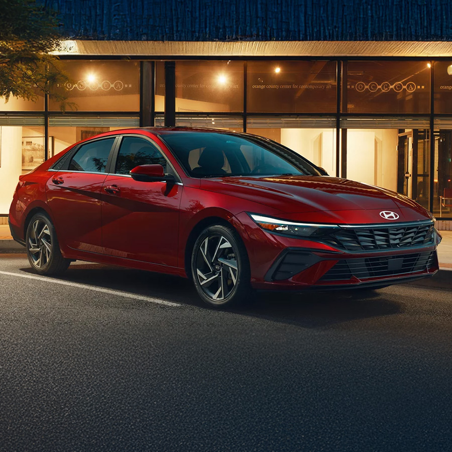 2026 Elantra in red