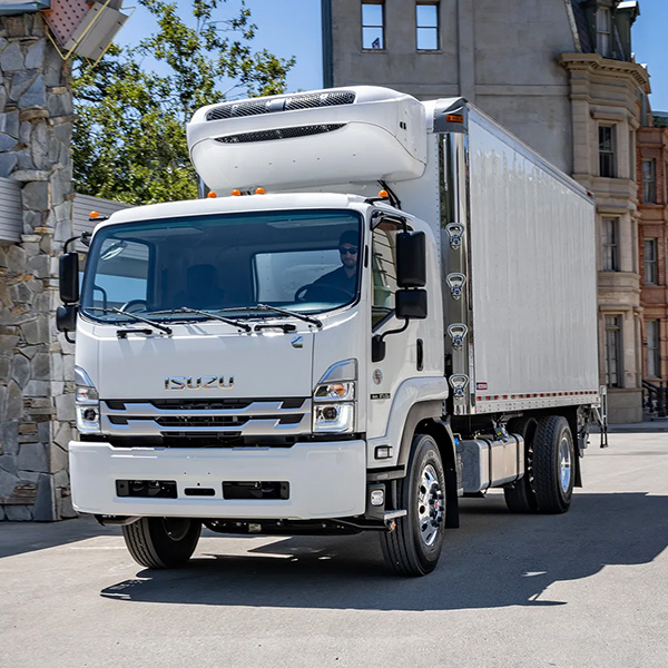 Front view of Isuzu FVR