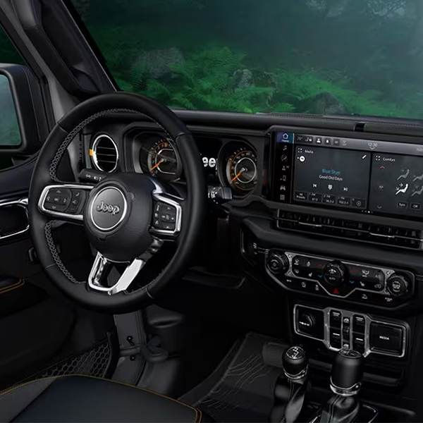 Jeep Wrangler interior
