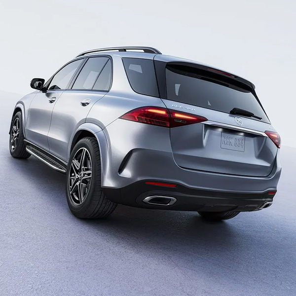 GLE 350 4MATIC Pinnacle Trim in Cirrus Silver with AMG Line Exterior and Night Package
